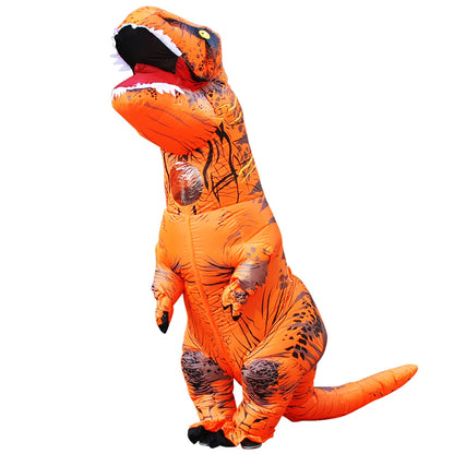 Inflatable T-Rex Costume Funny Dinosaur Halloween Suit