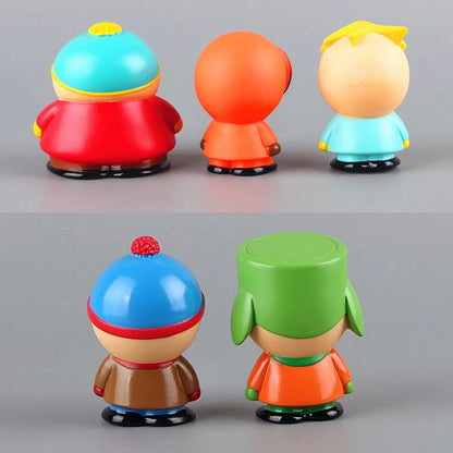 South Park Mini Action Figure Set – 5PCS Cartoon Collectible Toys