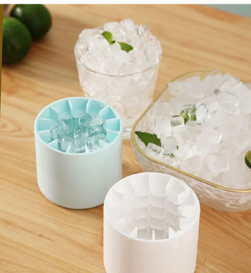Silicone Ice Cube Mold Round DIY Ice Maker Cup