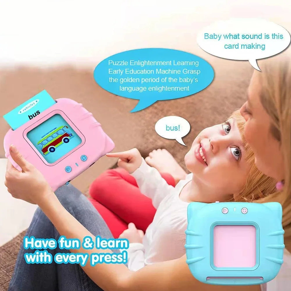 Talking Flash Cards Audio Learning Toy for Kids