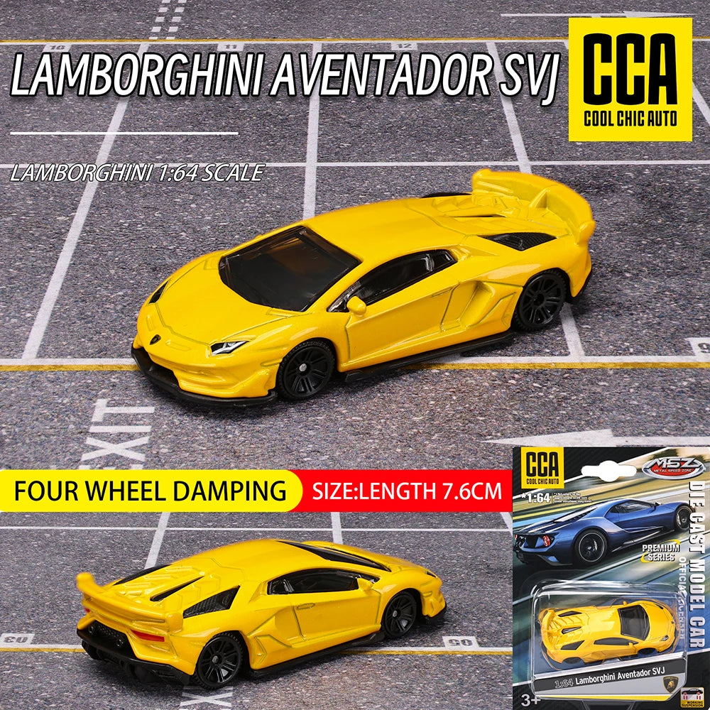 Diecast Model Car 1:64 Scale Alloy Mini Collectible Car