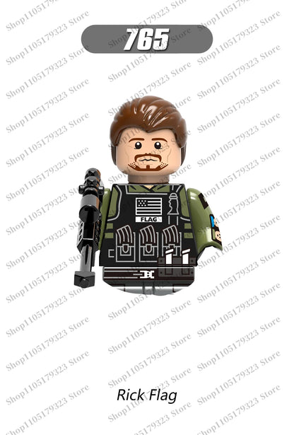 Superhero Building Block Figures Mini Brick Toys