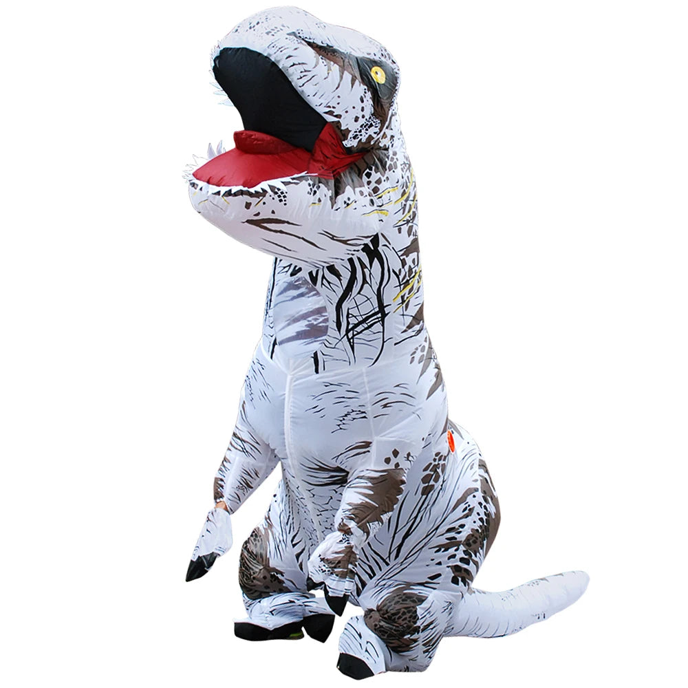 Inflatable T-Rex Costume Funny Dinosaur Halloween Suit