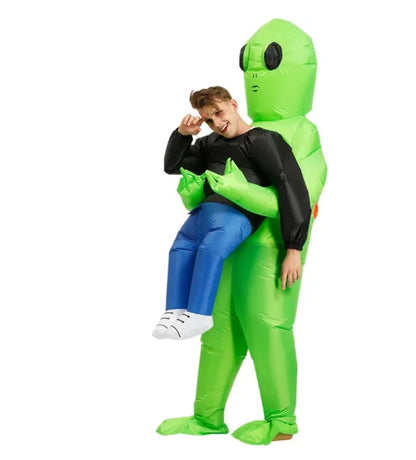 Inflatable T-Rex Costume Funny Dinosaur Halloween Suit