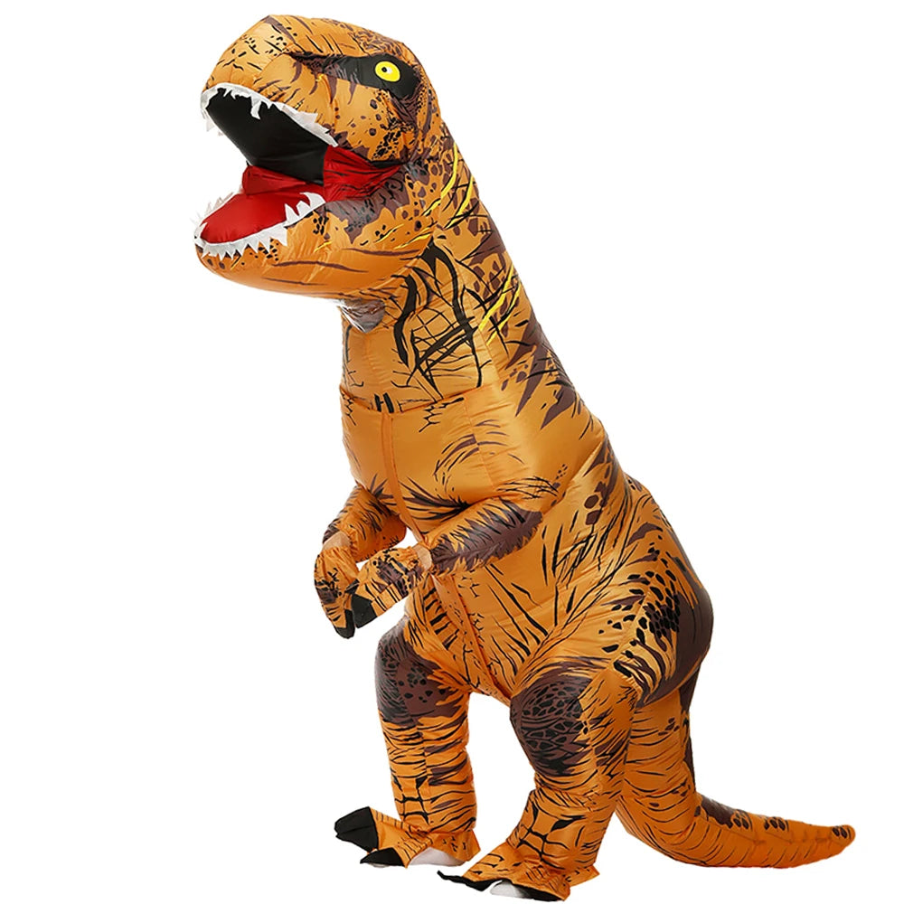 Inflatable T-Rex Costume Funny Dinosaur Halloween Suit