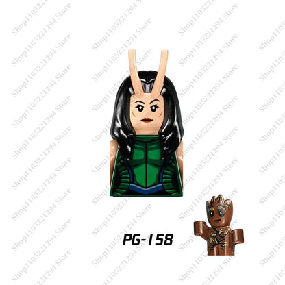 Marvel Building Block Figures Mini Brick Toys