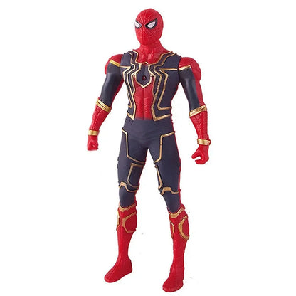 Superhero Action Figure 17cm Luminous Collectible Model Toy