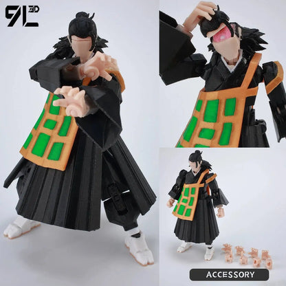 Poseable Anime Figure 3D Multi-Jointed Action Model Toy