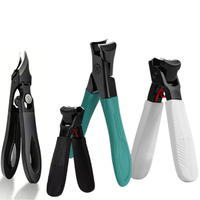 Anti Splash Nail Clippers for Thick Nails Stainless Steel